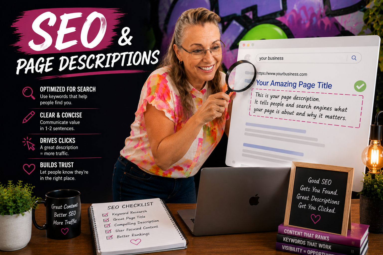 SEO & Page Descriptions