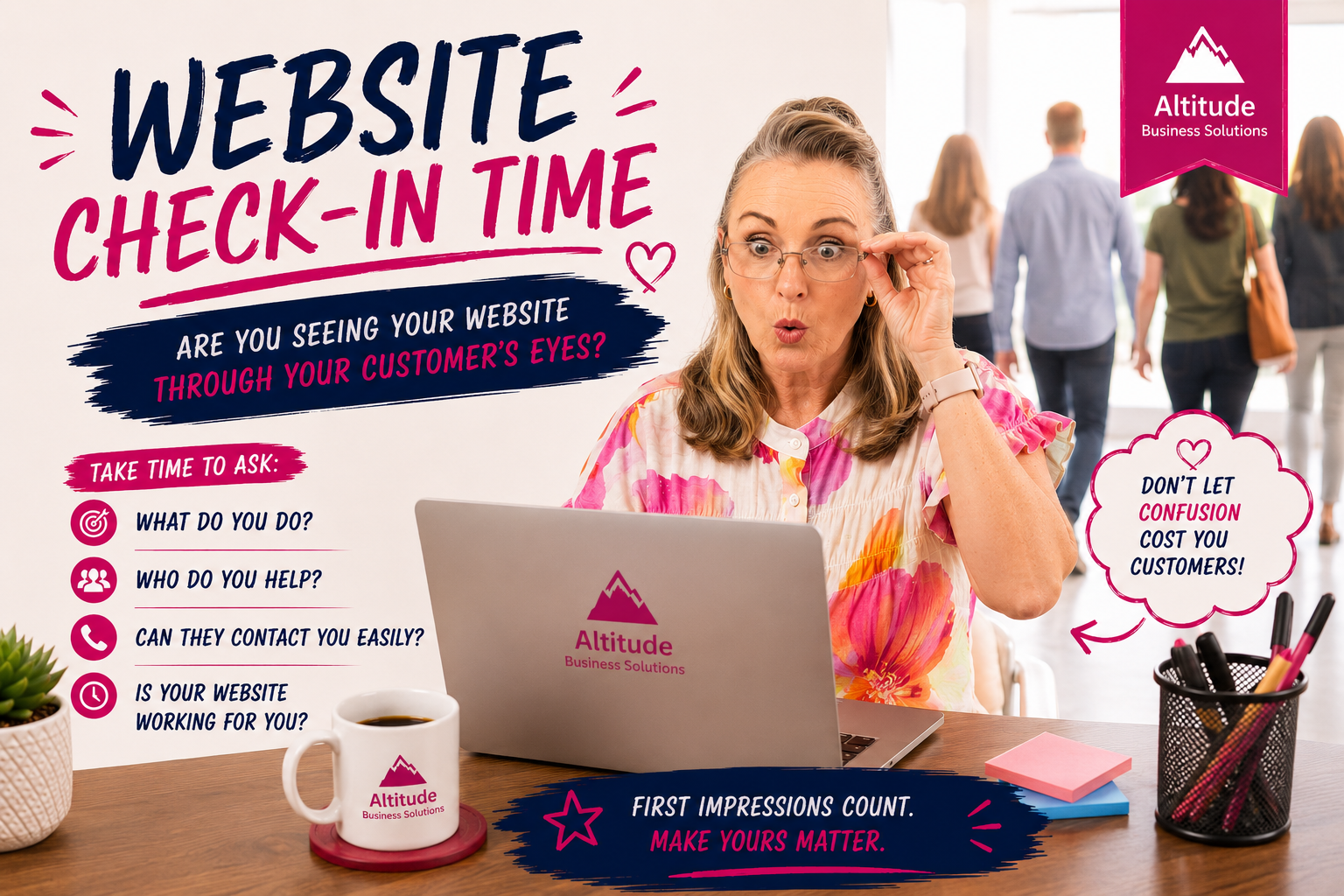 Website Check-In Time: Are You Seeing Your Website Through Your Customer’s Eyes?